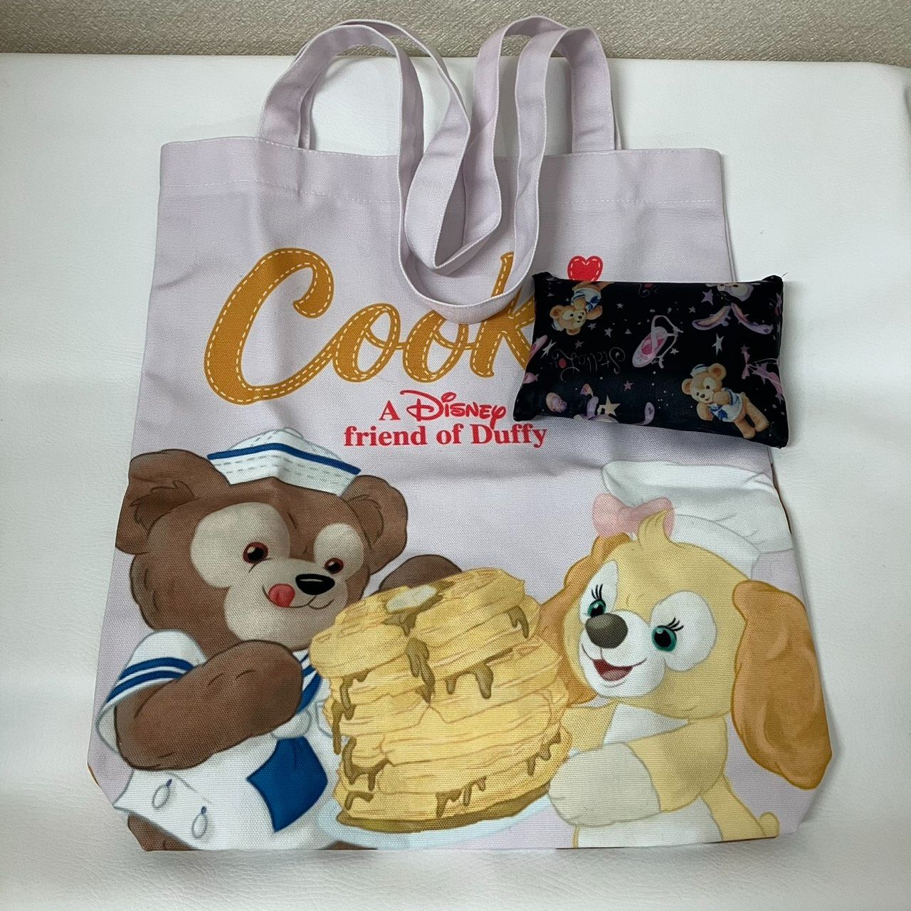 新品】トートバッグ エコバッグ ダッフィーアンドフレンズ ダッフィー
