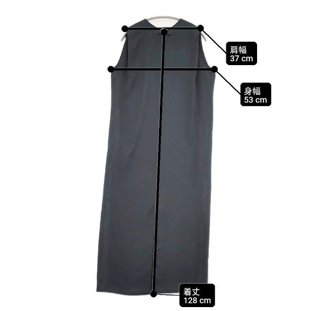 未使用☆SONS by DAISUKE OBANA スリーブレスワンピース UNITED ARROWS & SONS DAISUKE OBANA スリーブレスドレス 5523-299