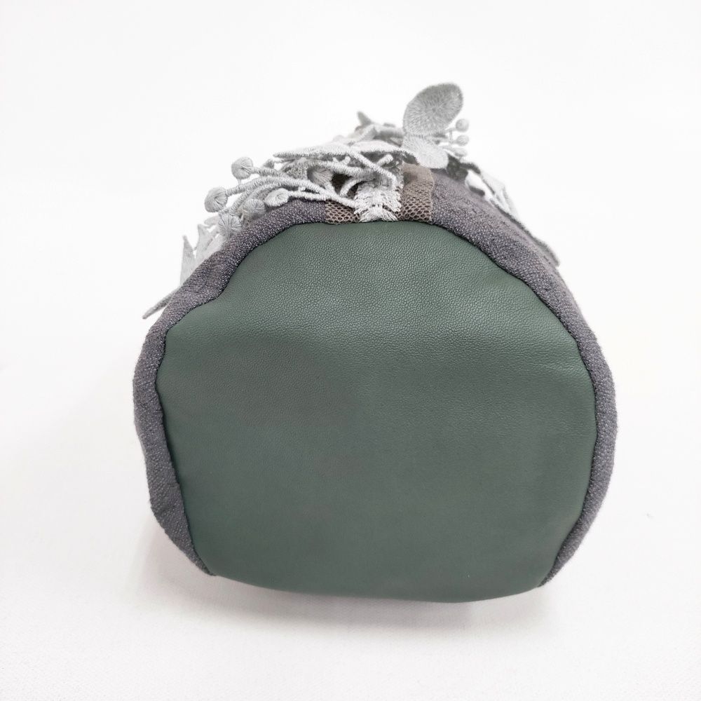 mina perhonen drop pochette forest parade aca9012 羊革 刺繍レース