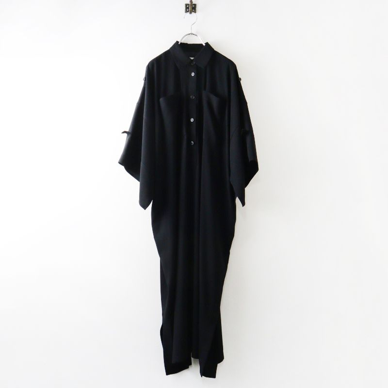 定価5.5万 2025SS アドーア ADORE KIMONOT バックサテンワンピース 38
