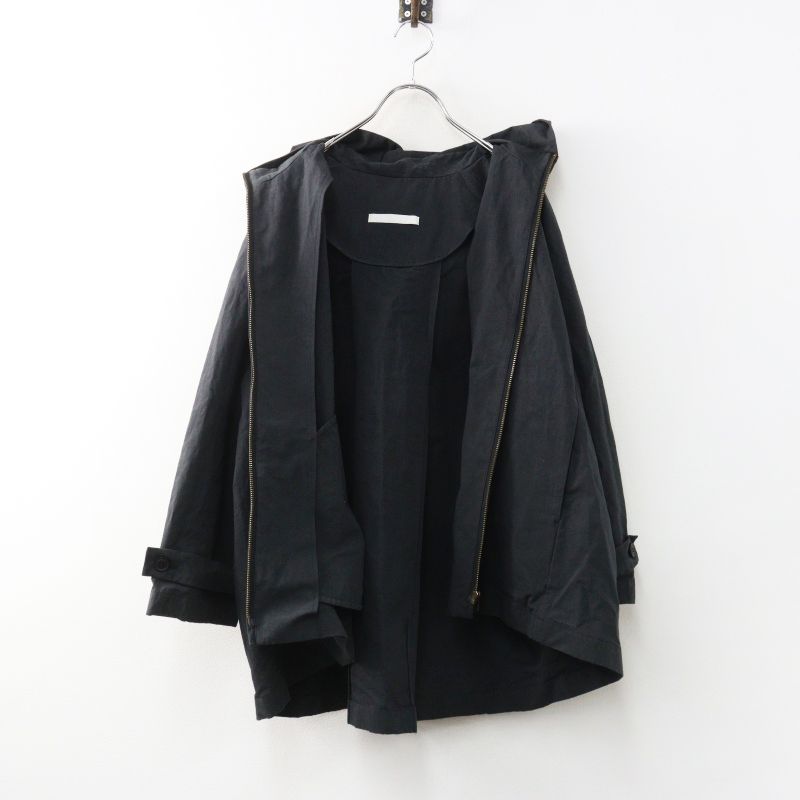 2024AW 定価45100円 エヴァムエヴァ evam eva cotton hemp short coat