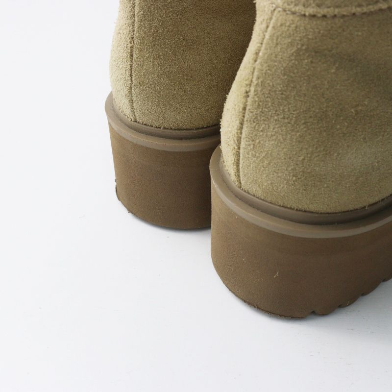 美品 カミナンド CAMINANDO MOC SHORT BOOTS モックシューズ スエード