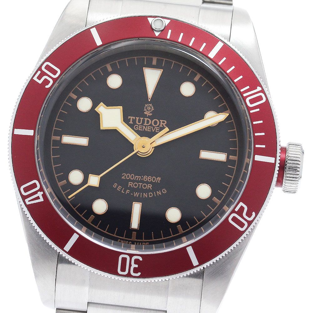 チュードル TUDOR 79220R ヘリテージ ブラックベイ 自動巻き メンズ 良品 _967948