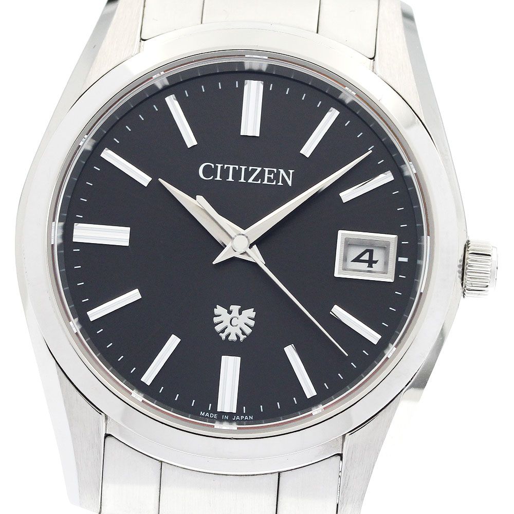 シチズン CITIZEN AQ4080-52E/A060-T026907 ザ・シチズン エコドライブ ソーラー メンズ 箱・保証書付き_967373