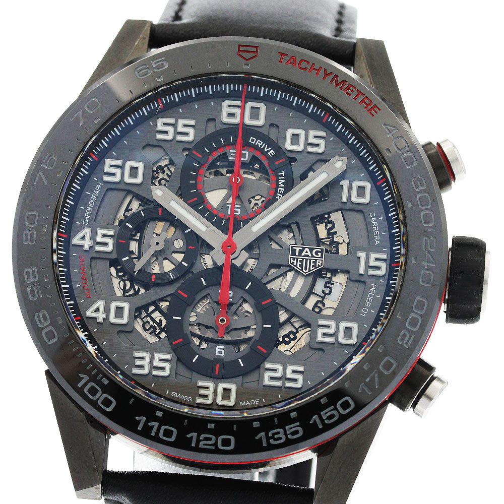 タグホイヤー TAG HEUER CAR2A1H.FT6101 カレラ デイト クロノグラフ 自動巻き メンズ 良品 箱・保証書付き_967365
