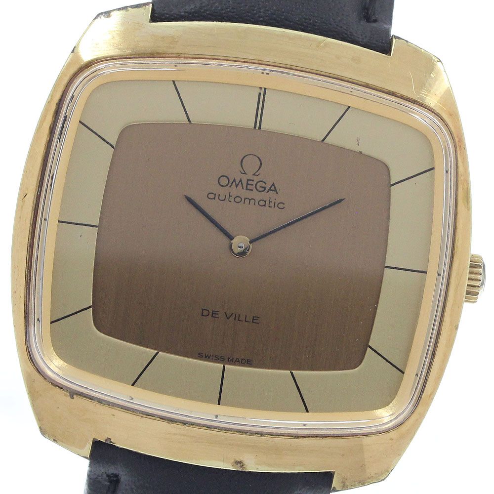 稼働品 OMEGAオメガ デビル DE VILLE自動巻き デイト ヴィンテージ OMEGA オメガ DEVILLE デヴィル 自動巻き 部品取り パーツ 稼働品