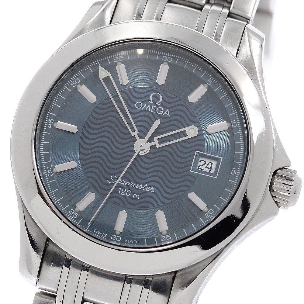 オメガ OMEGA 2511.81 シーマスター120 デイト クォーツ メンズ _902906