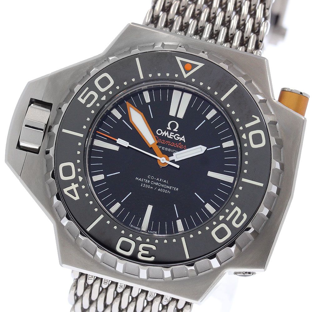 オメガ OMEGA 227.90.55.21.01.001 シーマスター プロプロフ 1200M チタン 自動巻き メンズ 美品 _968232