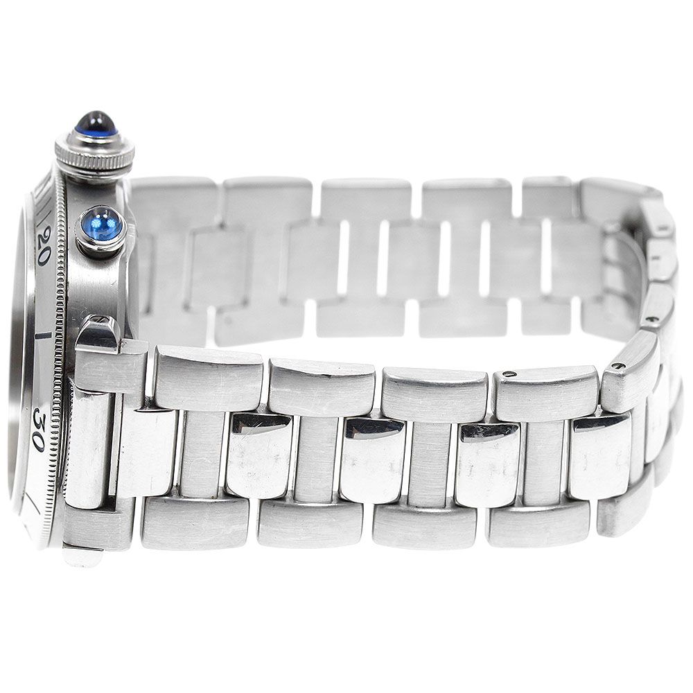 カルティエ CARTIER W31018H3 パシャ 38 クロノグラフ クォーツ メンズ