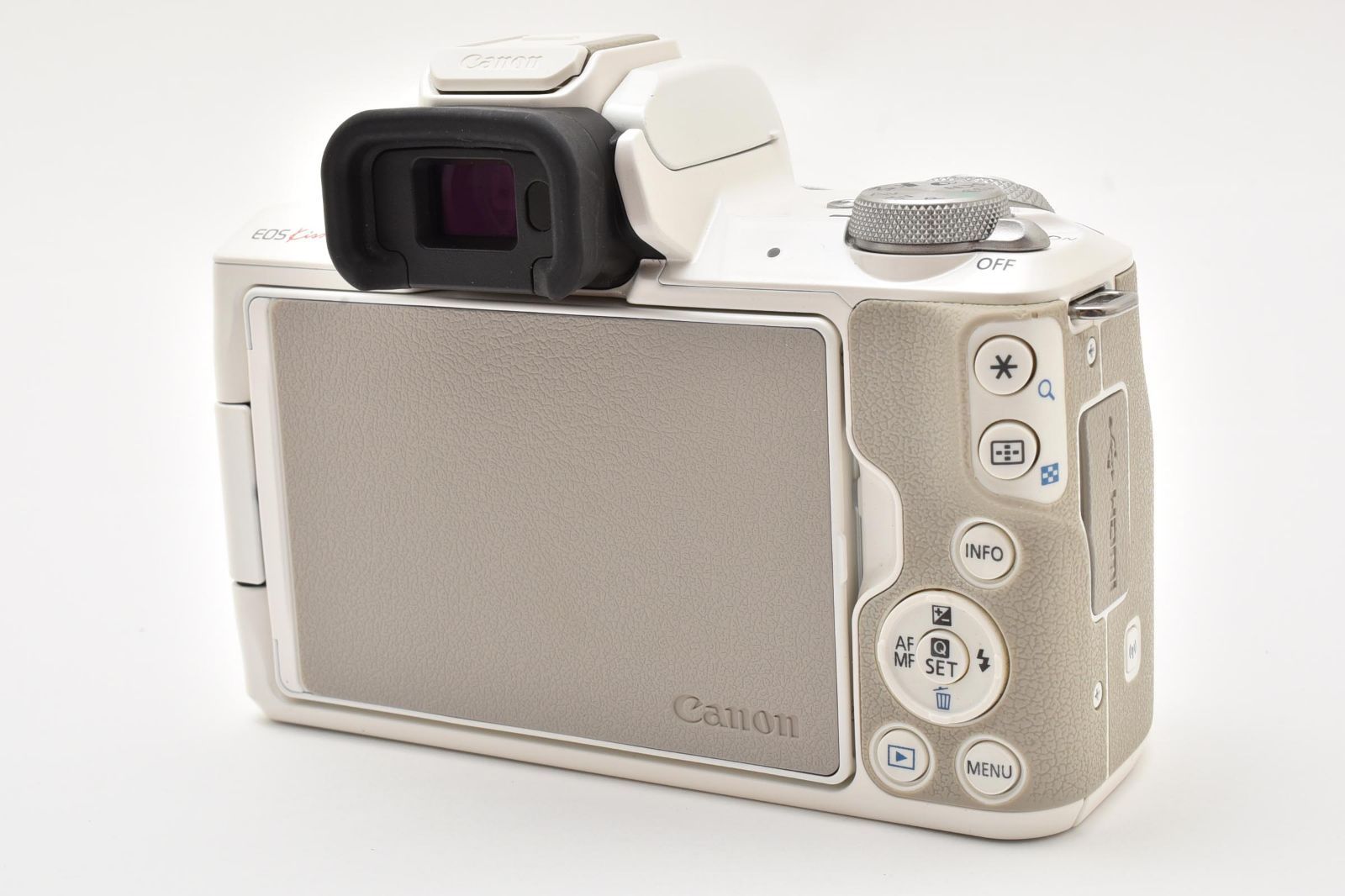 返品保証】☆美品☆キヤノン Canon EOS Kiss M レンズキット 15-45mm