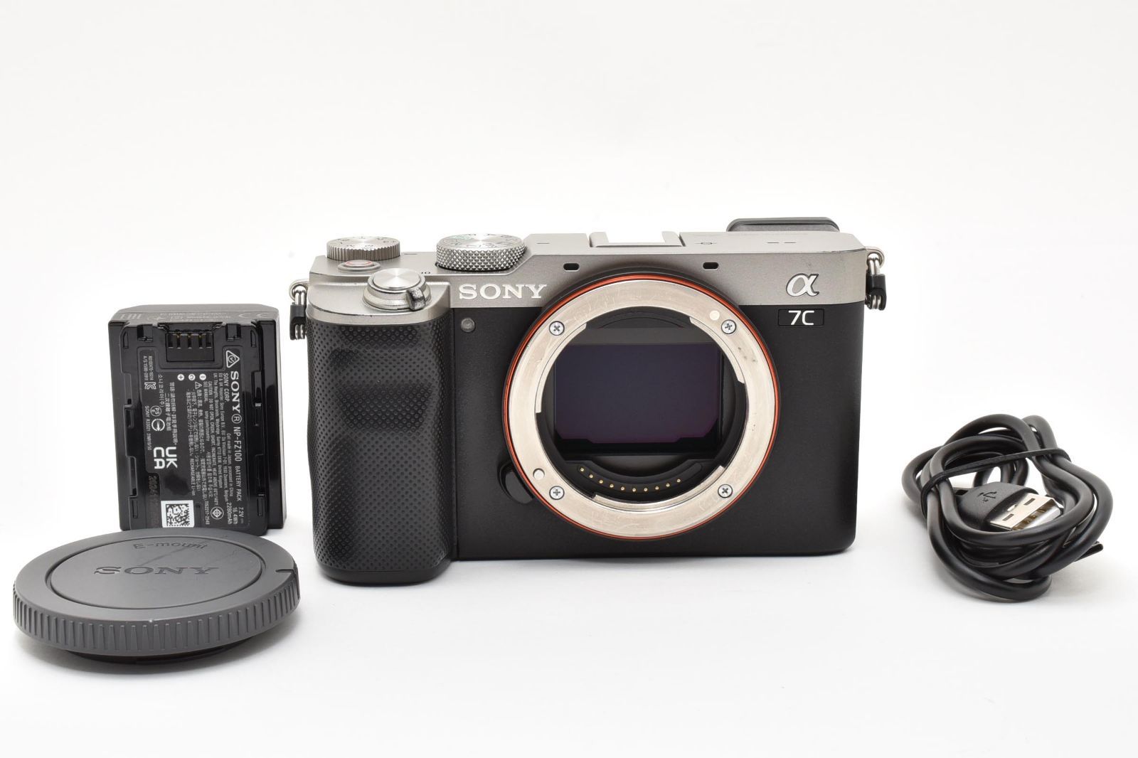 返品保証】☆良品☆ソニー SONY α7C ボディ ILCE-7C シルバー☆ L913