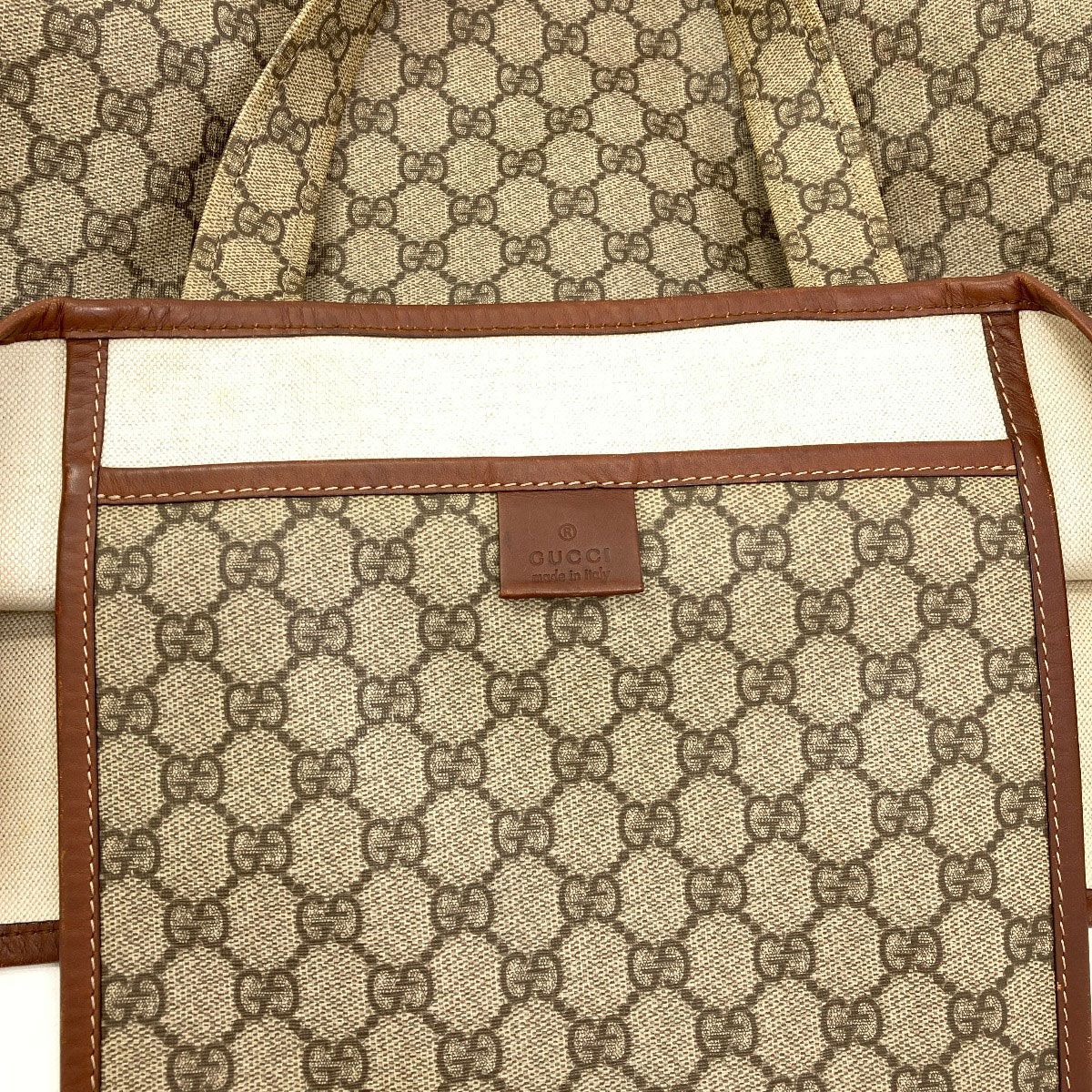 GUCCI グッチ 211134 GGスプリーム トートバッグ PVC レディース [中古