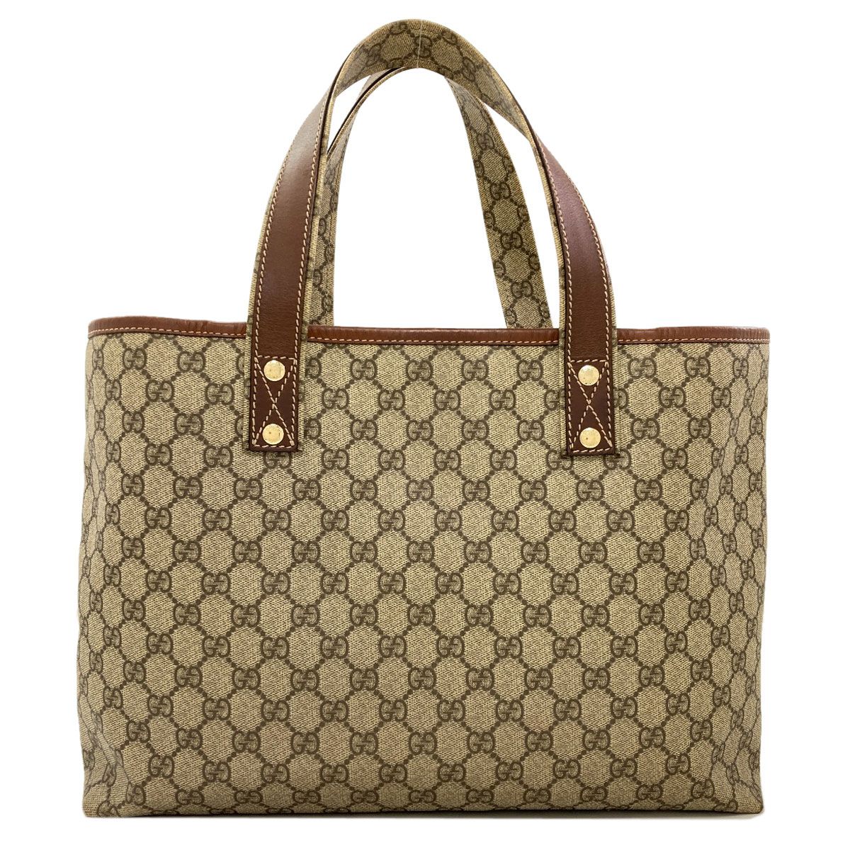 GUCCI グッチ 211134 GGスプリーム トートバッグ PVC レディース [中古