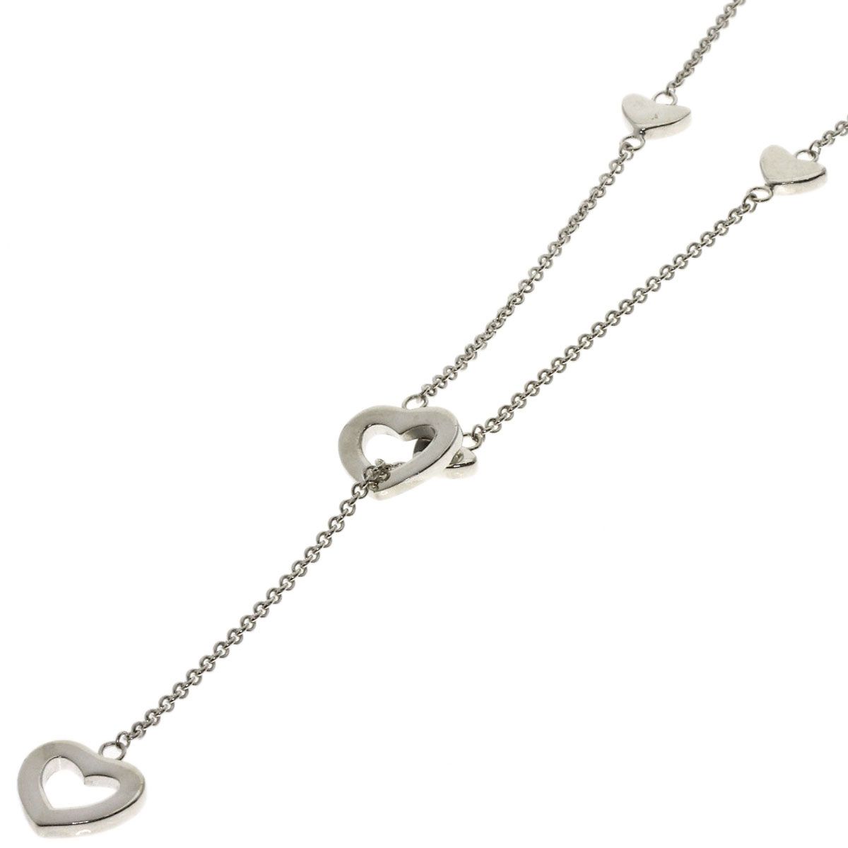 TIFFANY&Co. ティファニー ハート リンク ラリアット ネックレス SV