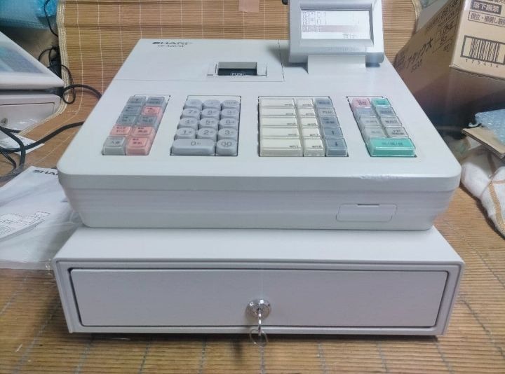 シャープレジスター XE-A207 PC連携売上管理設定無料 097350 - メルカリ