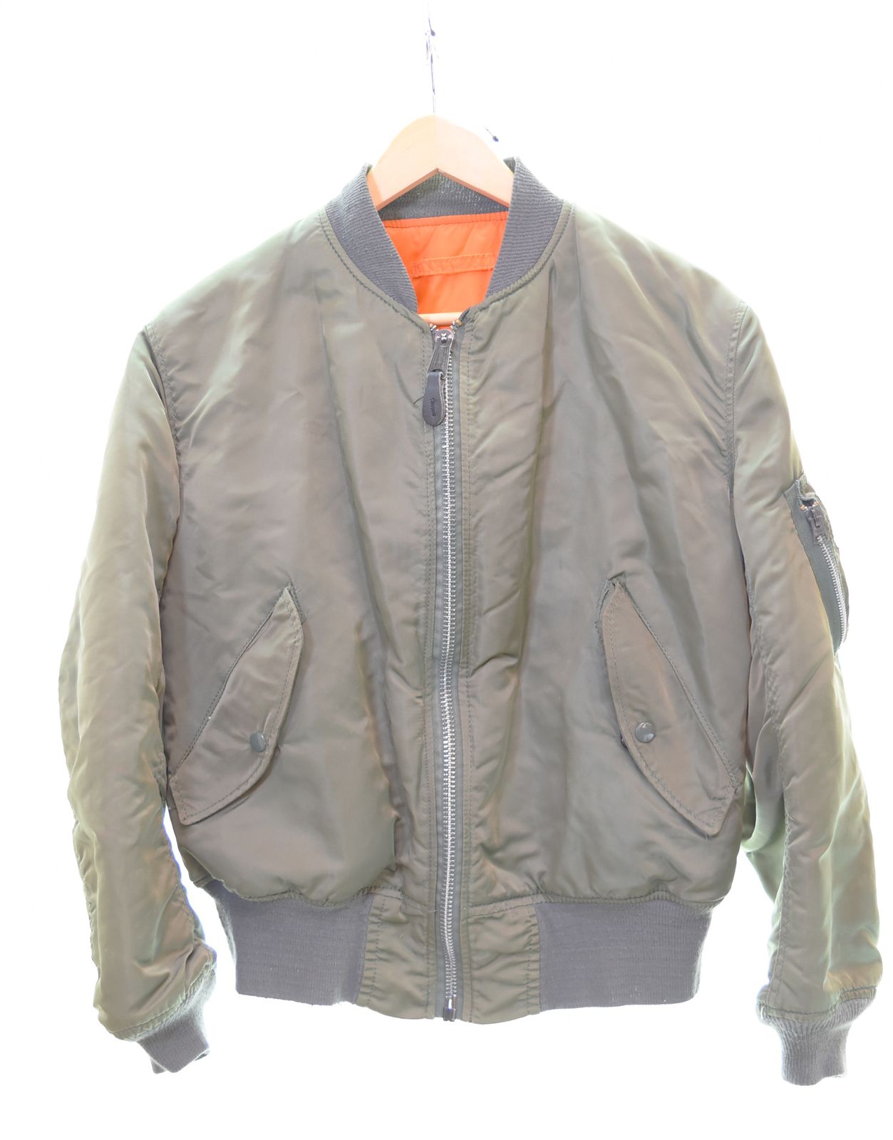 アルファインダストリーズ ALPHA INDUSTRIES IDEALジップ MA-1