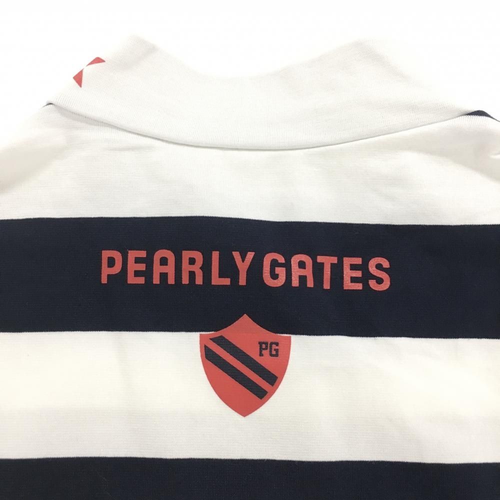 サイズ：5 PEARLY GATES パーリーゲイツ ハイネック 半袖Tシャツ