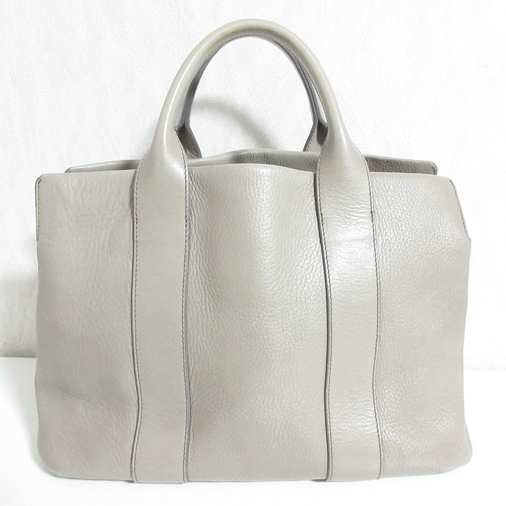 HIROFU ヒロフ レザー 2WAY トートバッグ グレージュ ランポ 美品