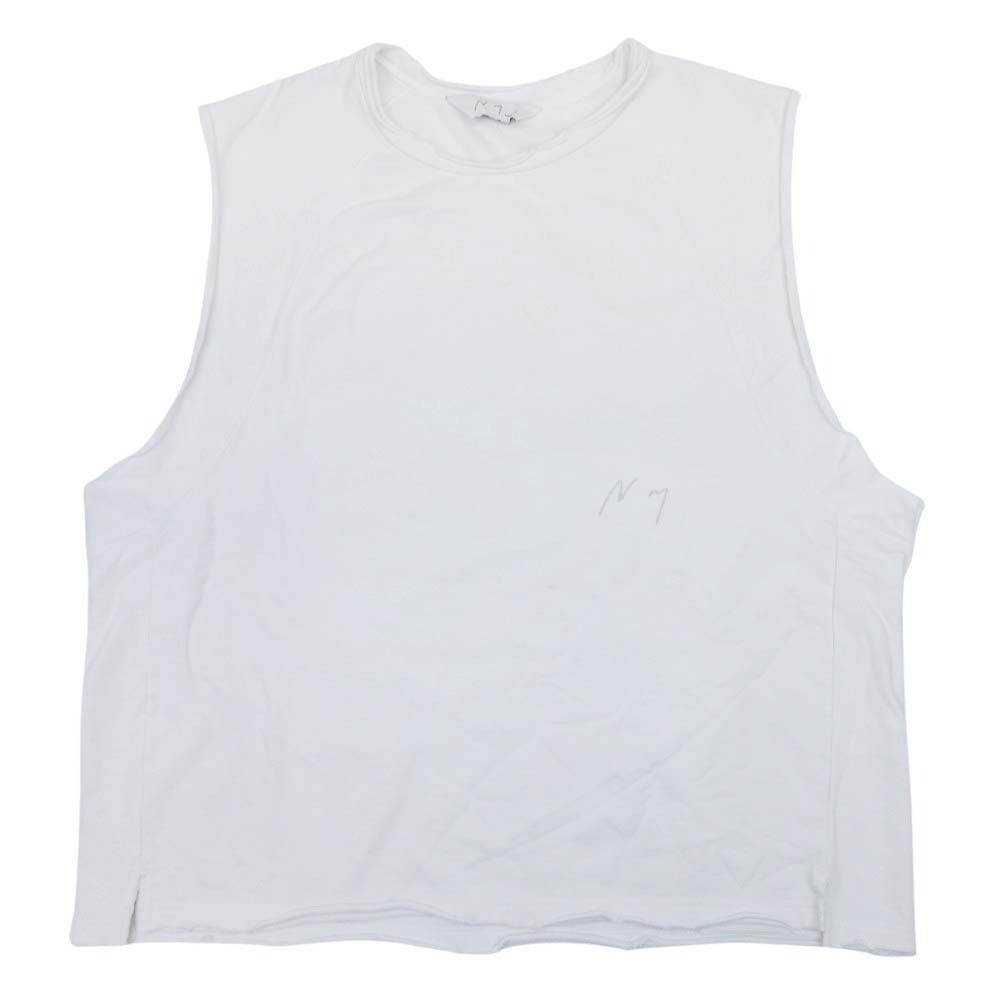 トップス ANCELLM 24SS SLEEVELESS AGING T-SHIRT 美品 ANCELLM アンセルム 24ss SLEEVELESS AGING T-SHIRT スリーブレス