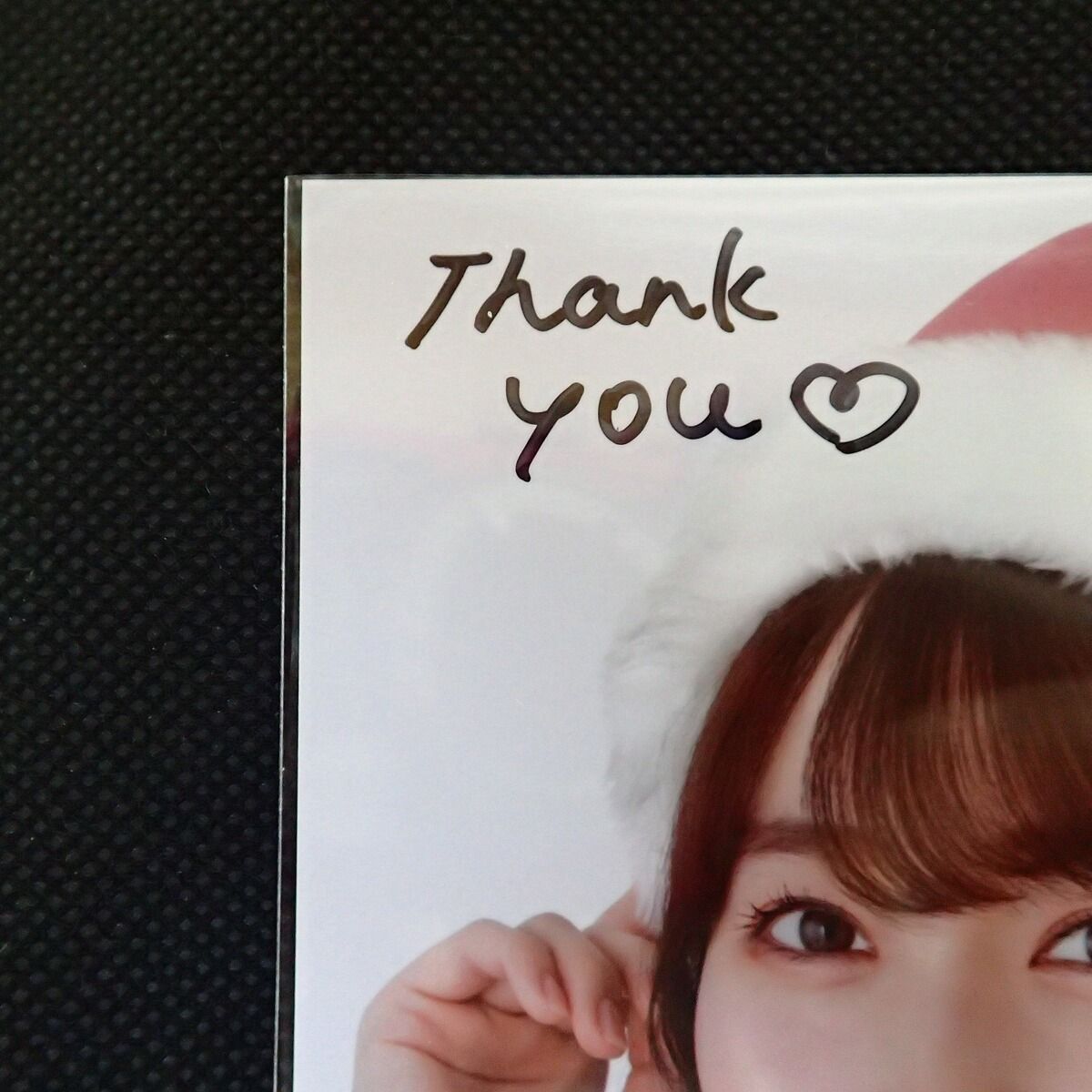 櫻坂46 守屋麗奈 生写真/公式写真 2024 クリスマスサンタ衣装 直筆