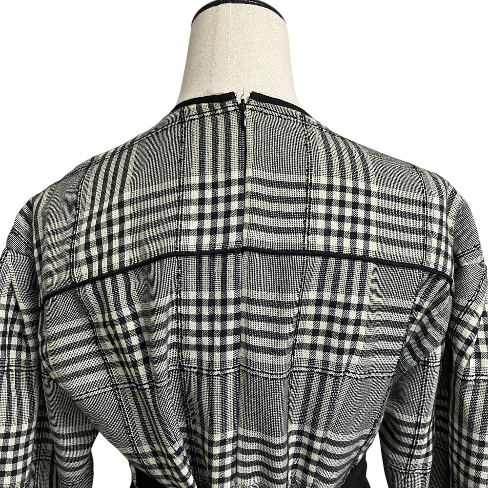 良品 CLANE クラネ LOOP LINE CHECK WIDE RIBBON ONE PIECE ワンピース