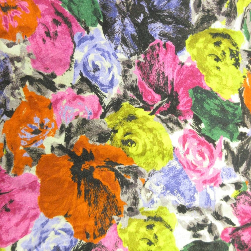 美品 DRIES VAN NOTEN ドリスヴァンノッテン フラワー プリント ロング