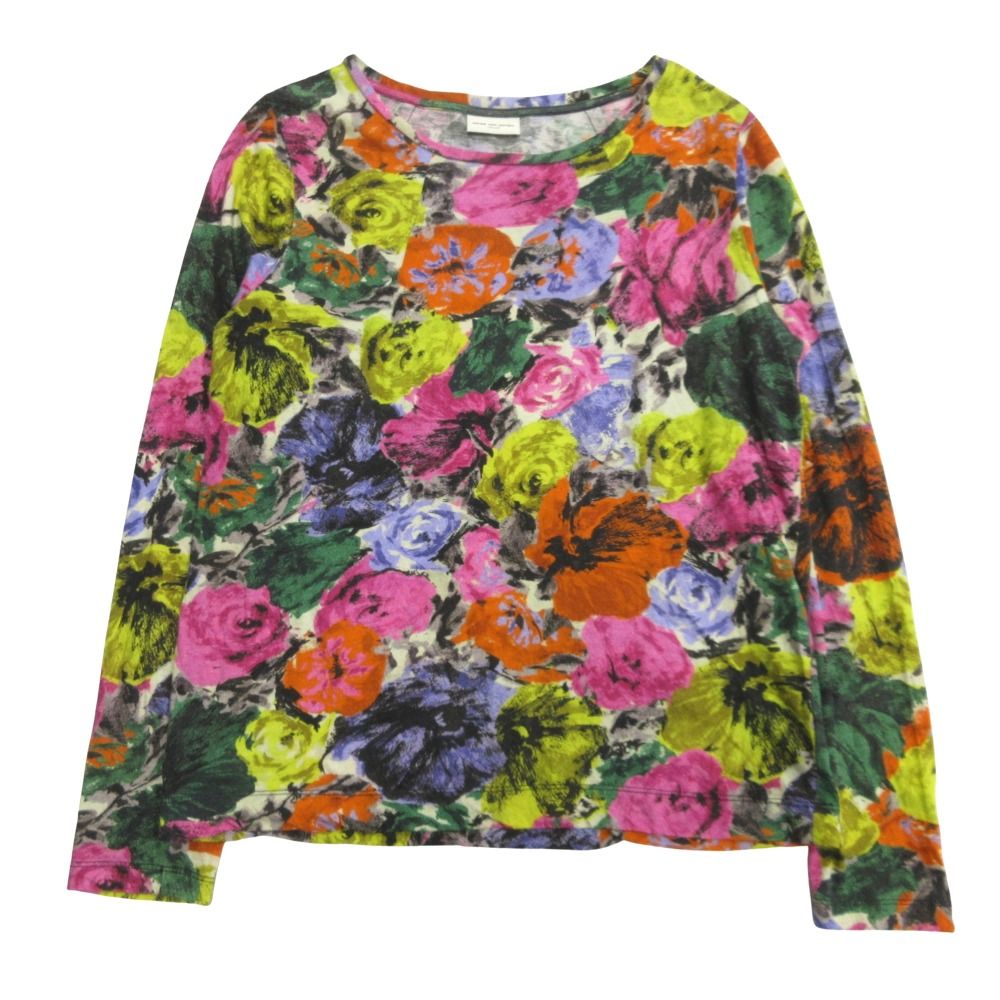 DRIES VAN NOTEN ドリスヴァンノッテン フラワープリントカットソー 美品 DRIES VAN NOTEN ドリスヴァンノッテン フラワー プリント ロング
