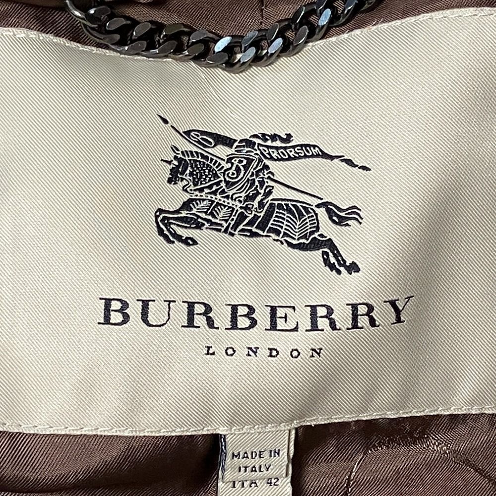 美品 BURBERRY LONDON バーバリーロンドン ビッグノバチェック ウール