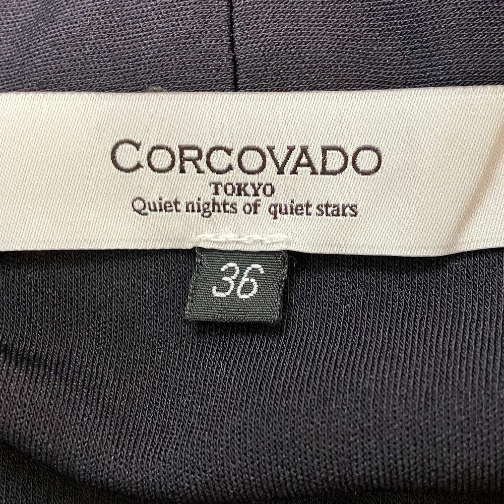 美品 CORCOVADO コルコバード ノースリーブ ロング カシュクールドレス