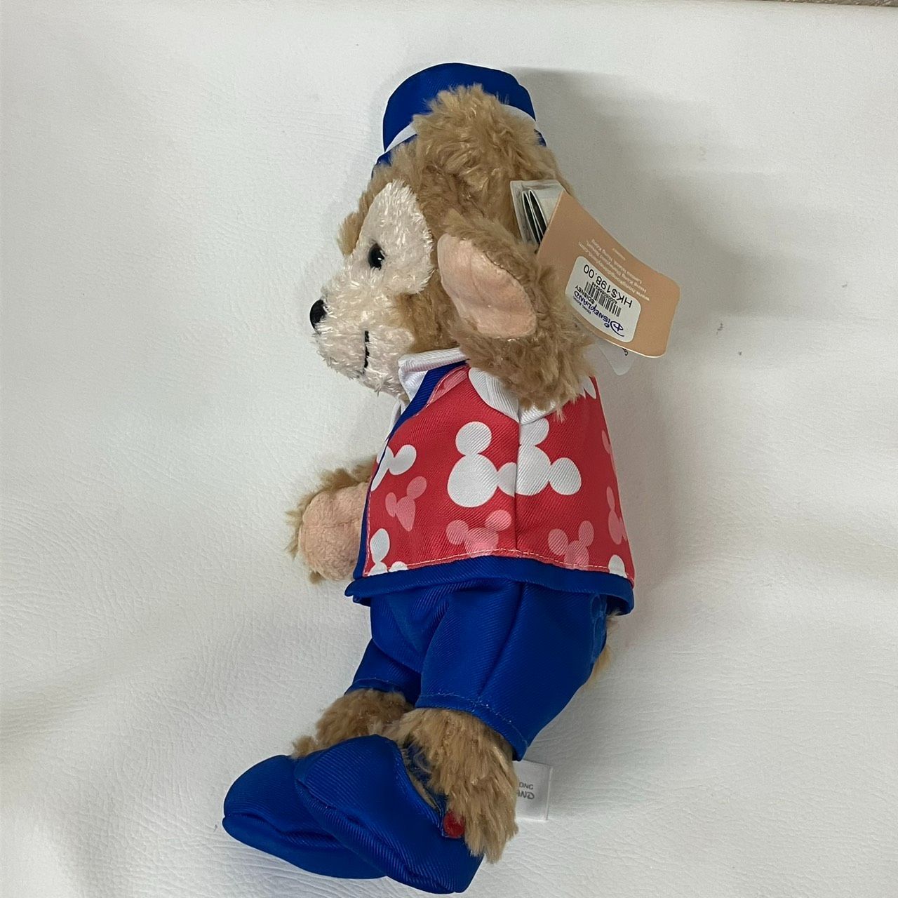 新品・タグ付き】ダッフィー ぬいぐるみ 香港ディズニー 海外