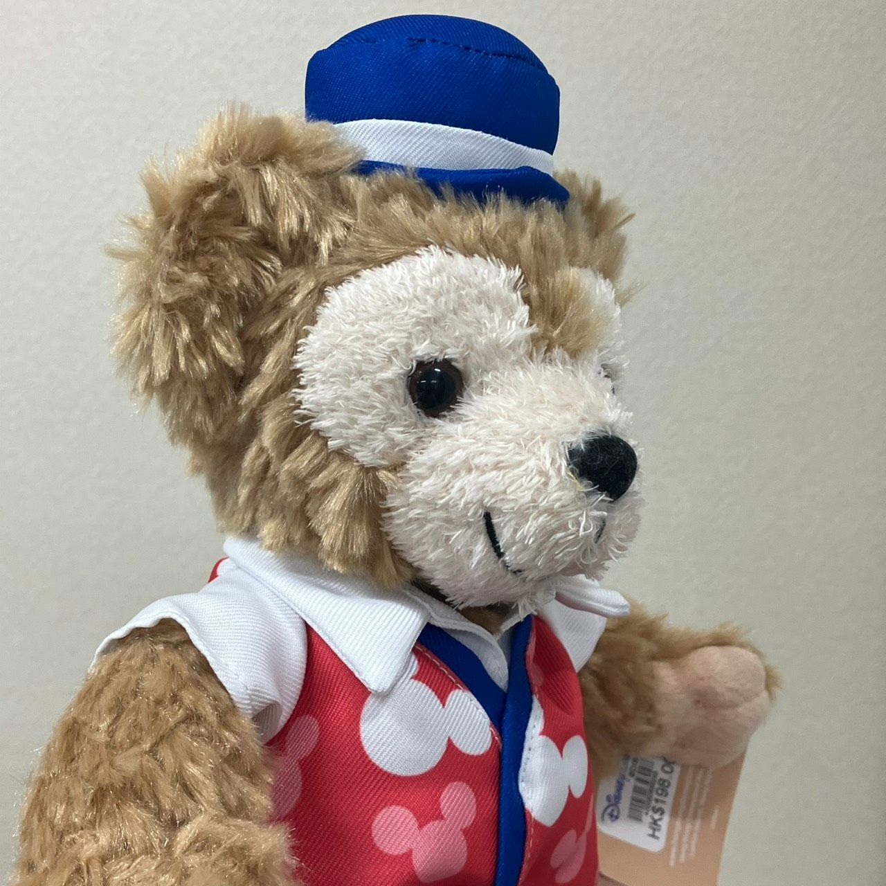 新品・タグ付き】ダッフィー ぬいぐるみ 香港ディズニー 海外