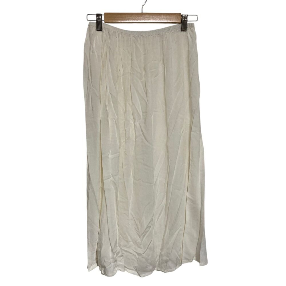 美品 25AW IENA イエナ コットンレーススカート サイズ36 ホワイト