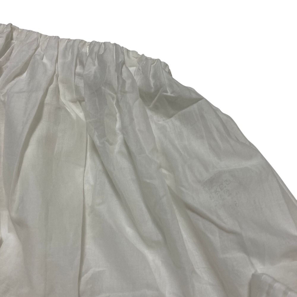 美品 25AW IENA イエナ コットンレーススカート サイズ36 ホワイト