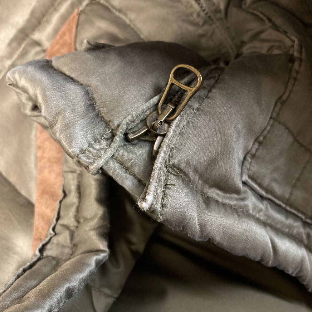 良品 RALPH LAUREN ラルフローレン コットンシルク ラムファー ダウン