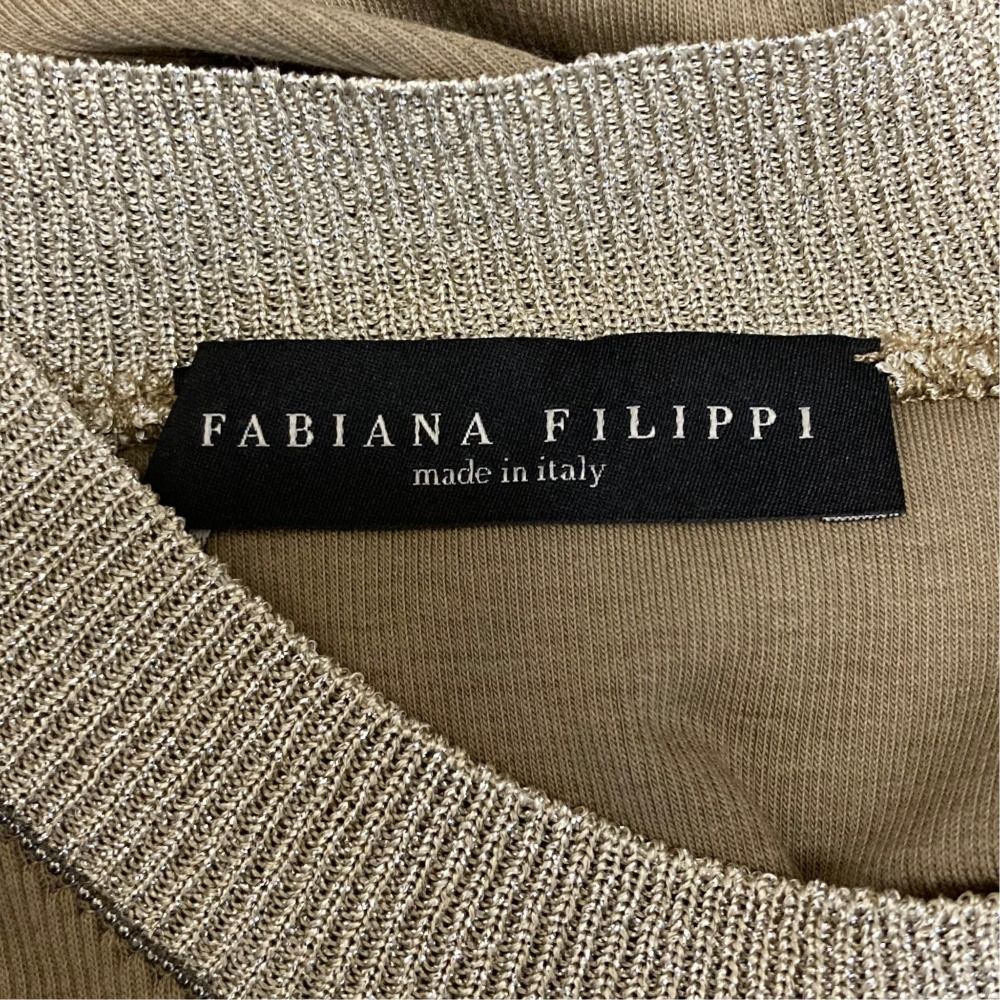 美品 FABIANA FILIPPI ファビアナフィリッピ モニーレ ノースリーブ