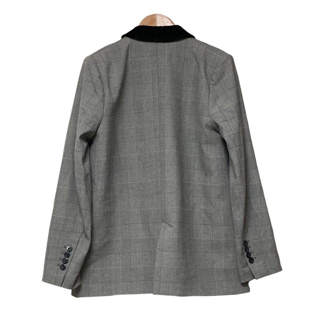 美品 24AW CADUNE カデュネ グレンチェック ダブルテーラード