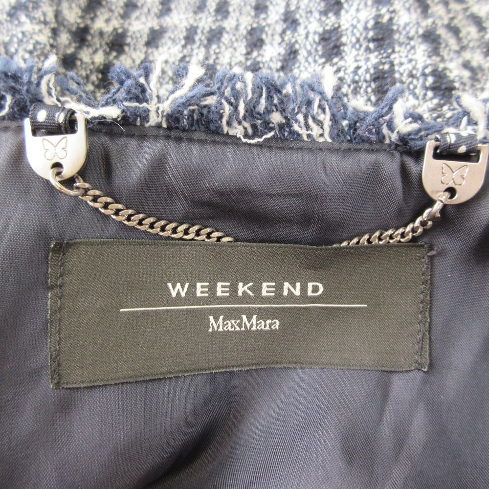 美品 WEEKEND Max Mara ウィークエンドマックスマーラ ジップ ノー
