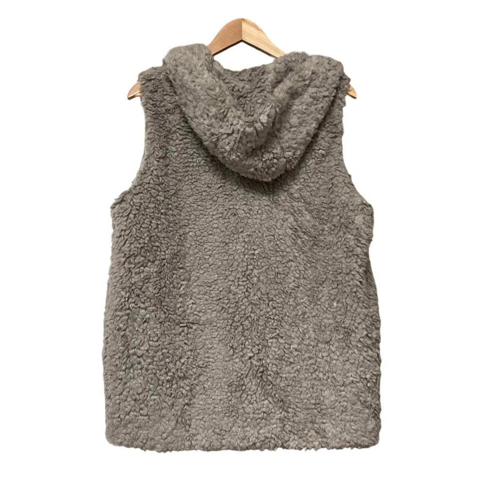 yori プードルフード ジレ フリースジャケット　ベスト 美品 yori ヨリ プードルフードジレ ボア ベスト YR2225-132AW サイズF