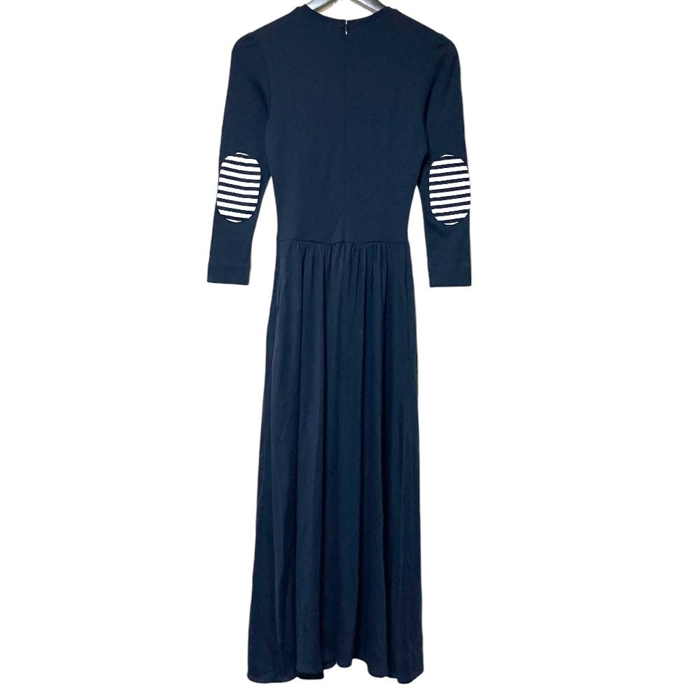 美品 BORDERS at BALCONY ボーダーズアットバルコニー エルボーパッチ