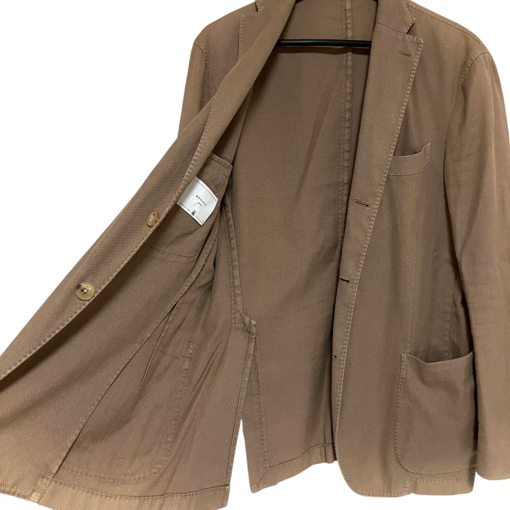 BOGLIOLI ボリオリ K.JACKET 段返り3B コットン シングル テーラード