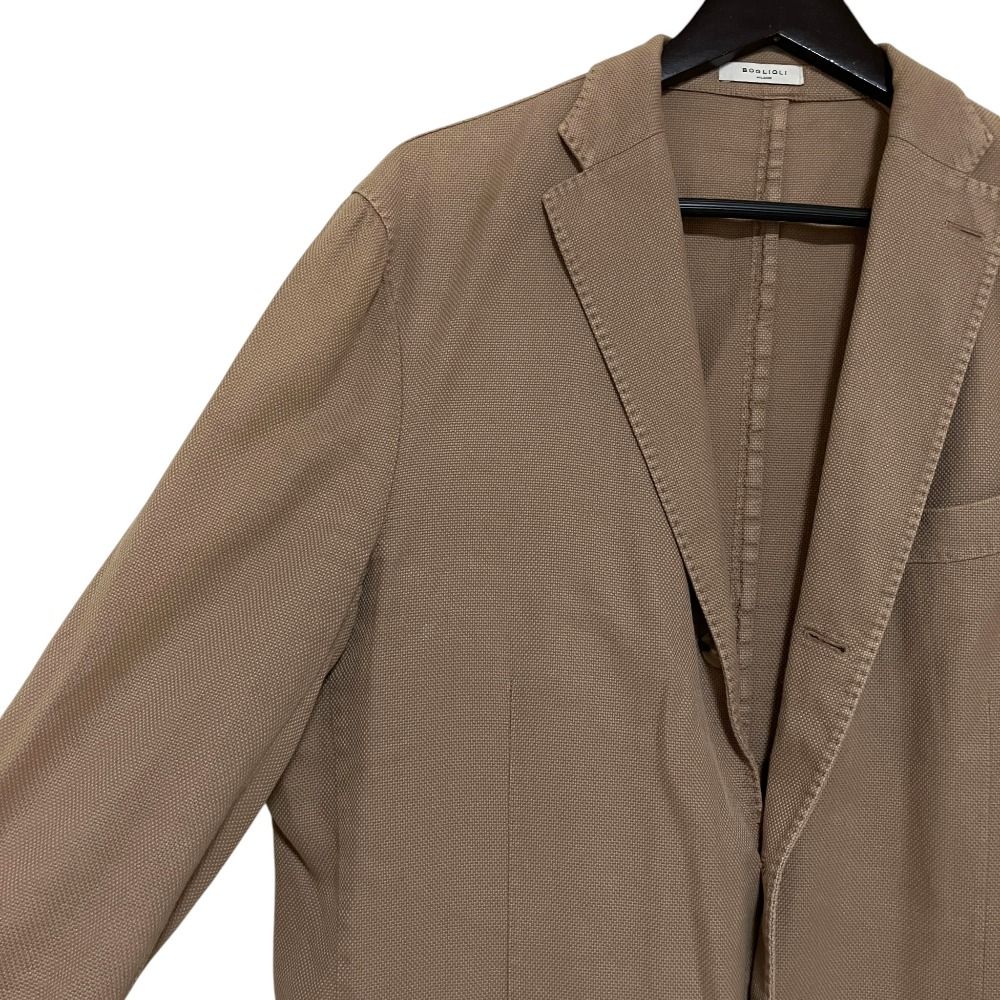 【希少Lサイズ】BOGLIOLI テーラードジャケット K JACKET 段返り BOGLIOLI ボリオリ K.JACKET 段返り3B コットン シングル テーラード