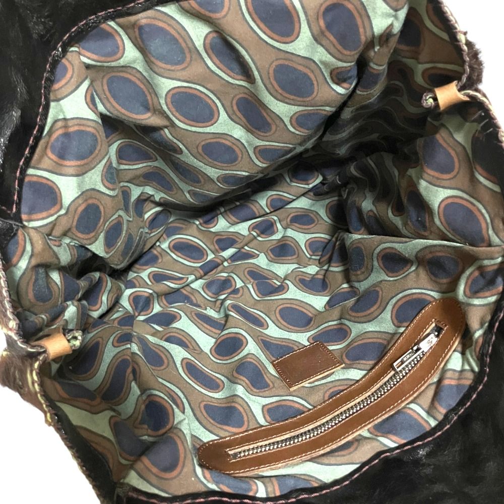 美品 JAMIN PUECH ジャマンピュエッシュ パッチワーク ハラコレザー