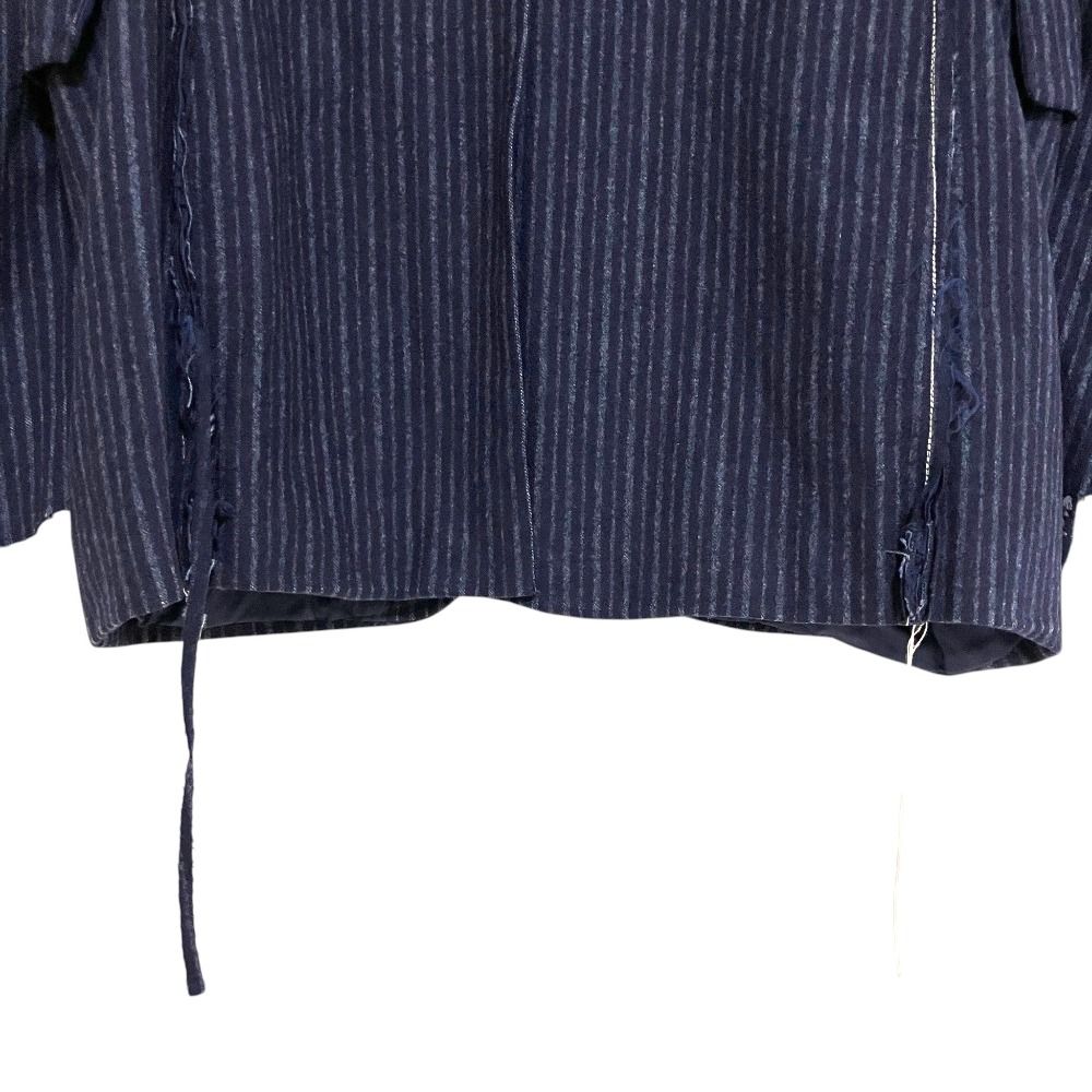 Libertine リバティーン スカル シルクスクリーンプリント ストライプ