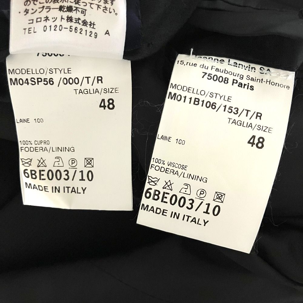 美品 LANVIN ランバン ルカオッセンドライバー期 テーラードジャケット
