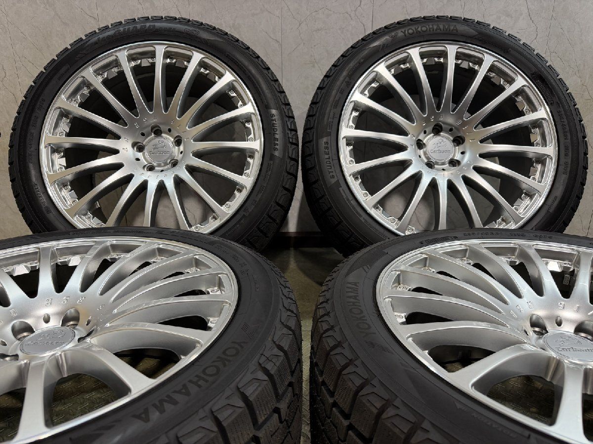 タイヤほぼ未走行【YK G075 295/40R21】スタッドレス【Carlsson 