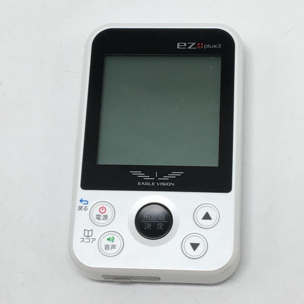 美品】イーグルビジョン GPSゴルフナビ 白 EV-818 ez plus3 通電確認済