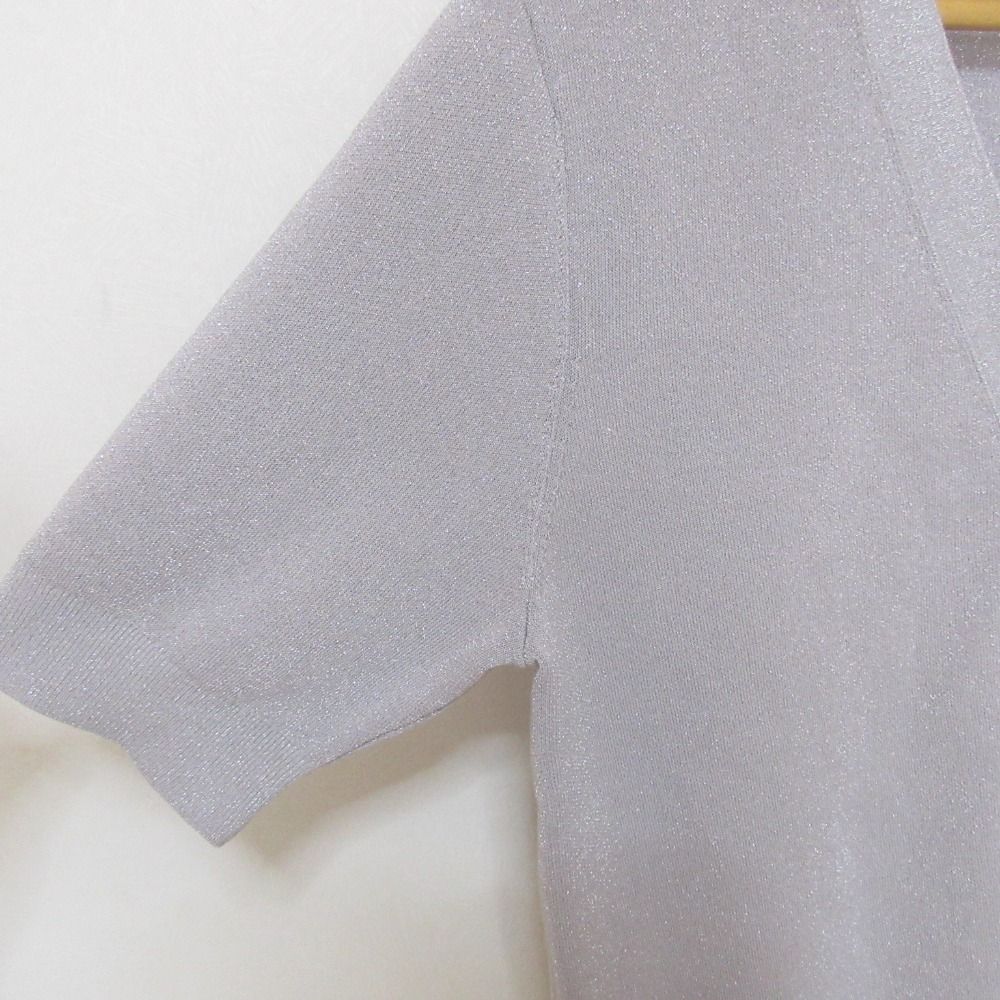 新品同様 25SS Theory luxe セオリーリュクス LUREX KNIT 2 MAKANA