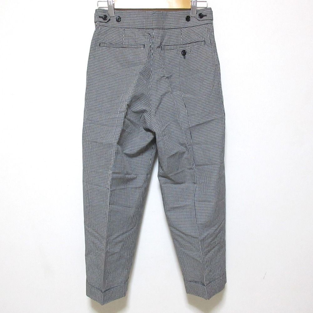 未使用 25SS マーガレットハウエル COTTON LINEN GINGHAM ギンガム