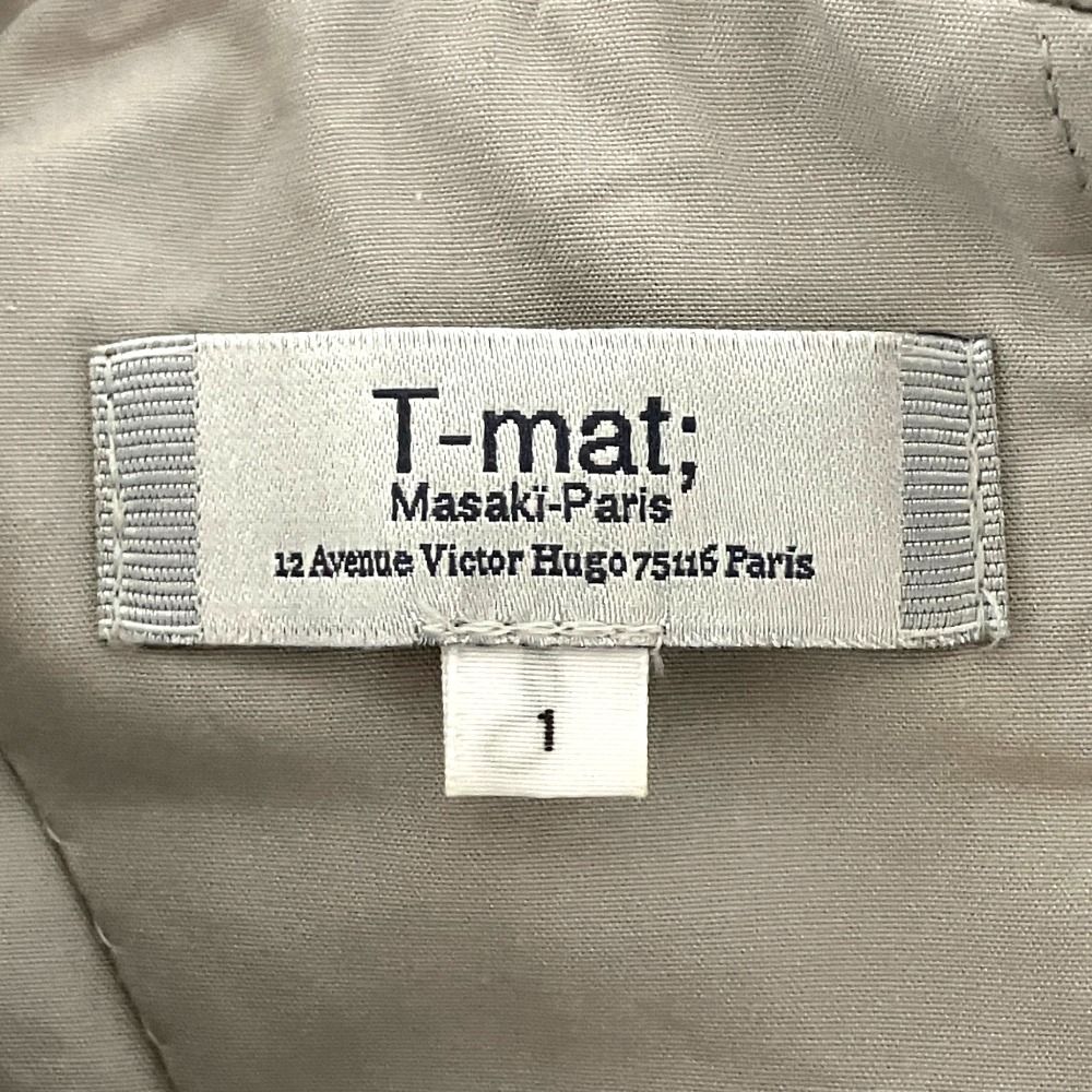 美品 T-mat ティーマット マサキパリ バックリボン スカラップカラー