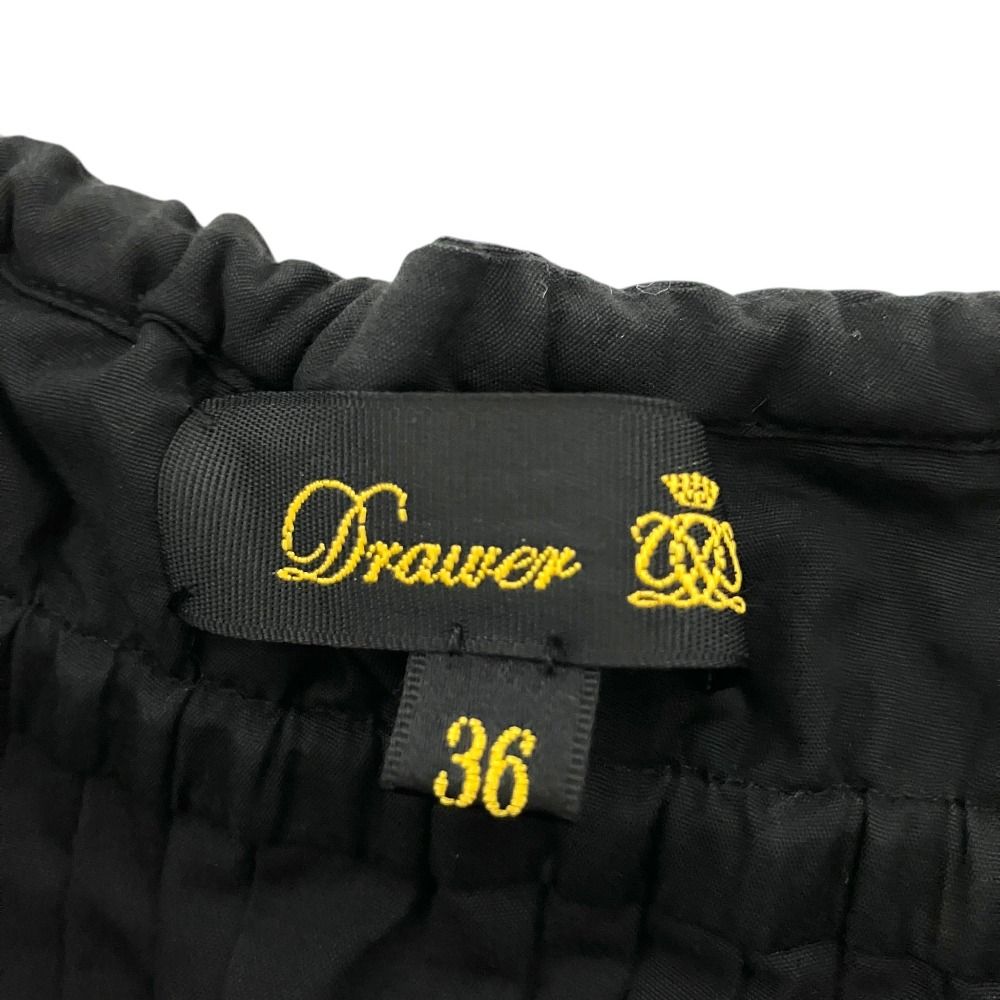 良品 Drawer ドゥロワー コットン タック サロペットスカート